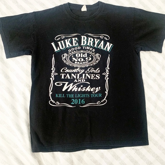 Luke Bryan Kill The Lights Tour Size Medium - Picture 2 of 3